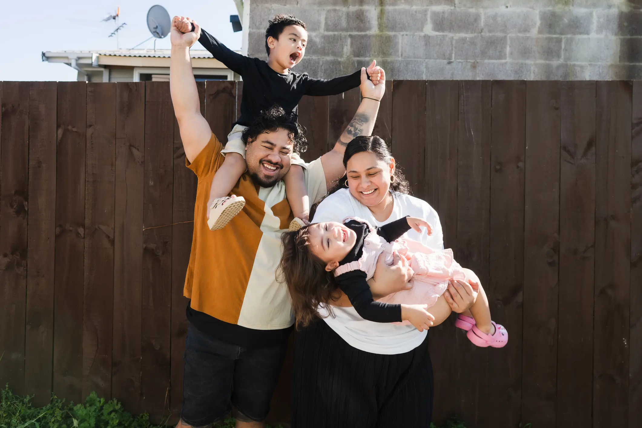Family bonding moments.