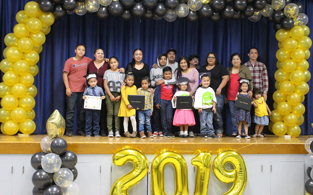 Foothill Family Proudly Presents its First Healthy Families America Graduating Class of Five-Year-Old Children and their Parents